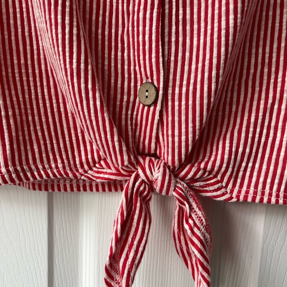 W5 Red&White Top - Picture 3 of 8